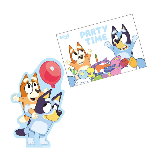 Bluey Invites & Envelopes - Pack of 8
